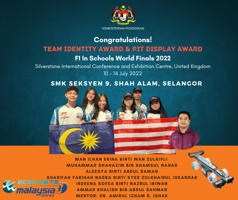 1 ECOLEST9 SMK SEKSYEN 9 SHAH ALAM
