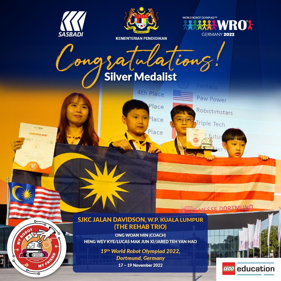 2 SJKC Jalan Davidson Pingat Perak Future Innovators Elementary