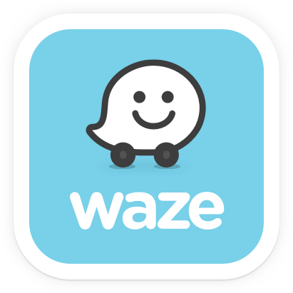 waze roundish logo 411