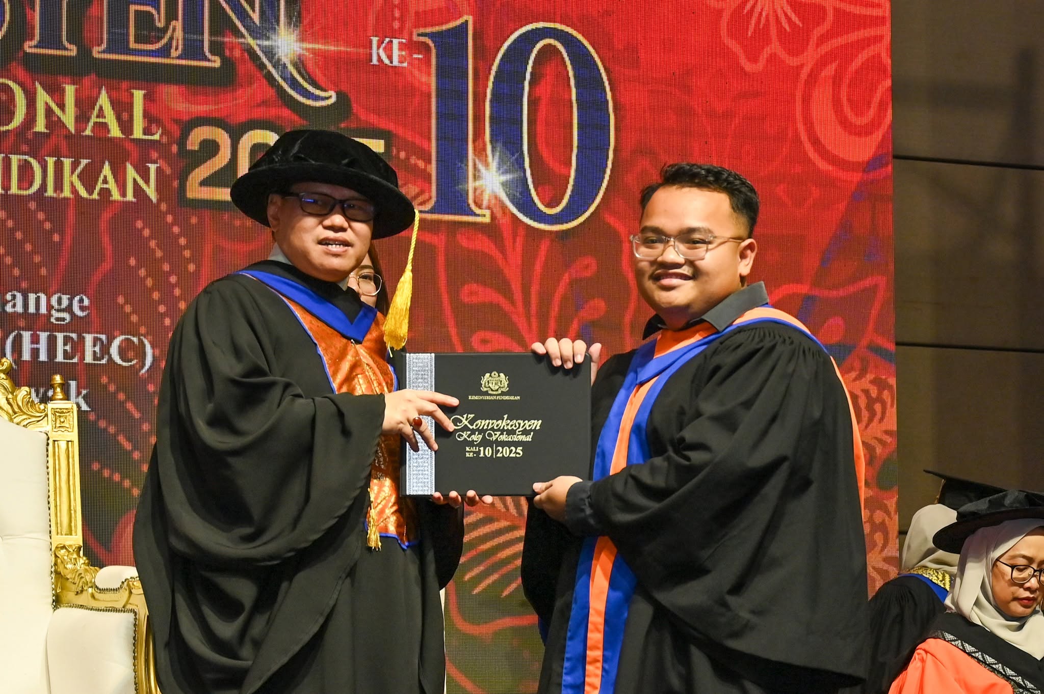 Majlis Konvokesyen Kolej Vokasional Kementerian Pendidikan Kali Ke-10