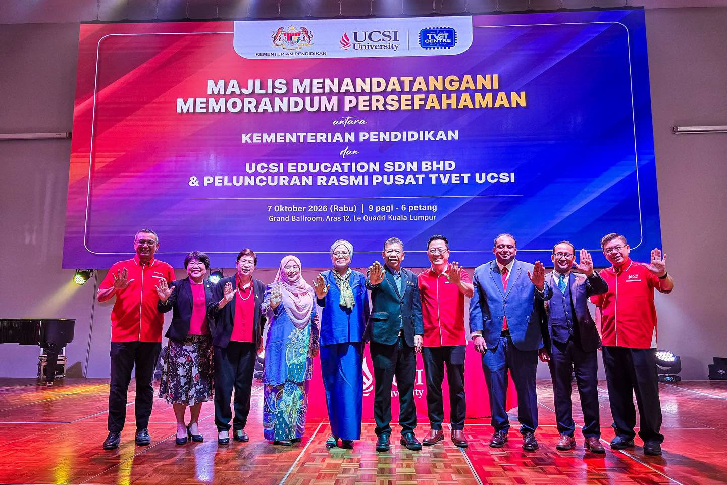 KPM–UCSI Perkukuh Laluan Graduan TVET Ke Pendidikan Tinggi Dan Kerjaya Global