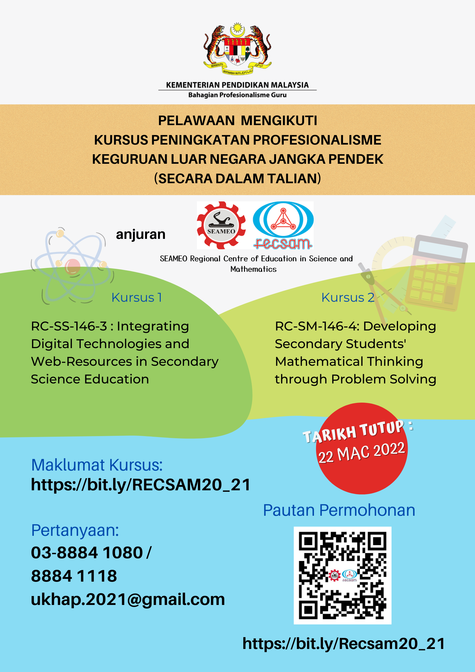 Poster RECSAM Batch 2