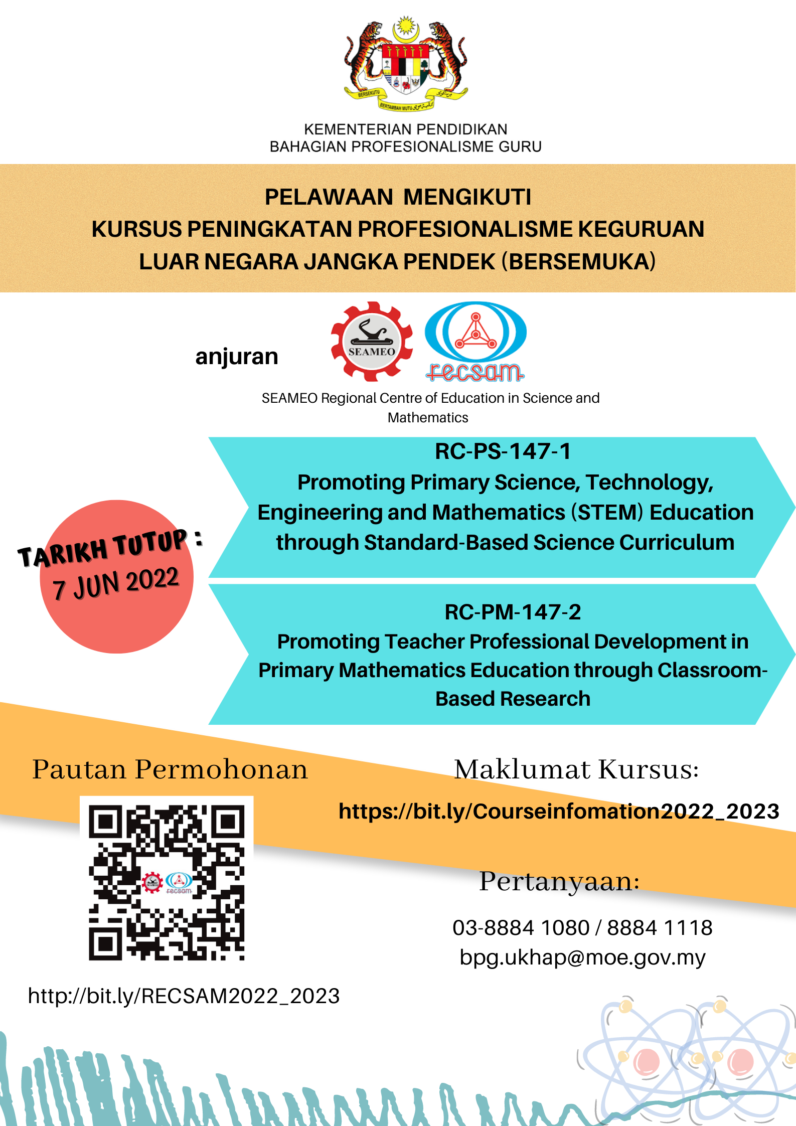 Poster Iklan RECSAM 20222023 Batch1