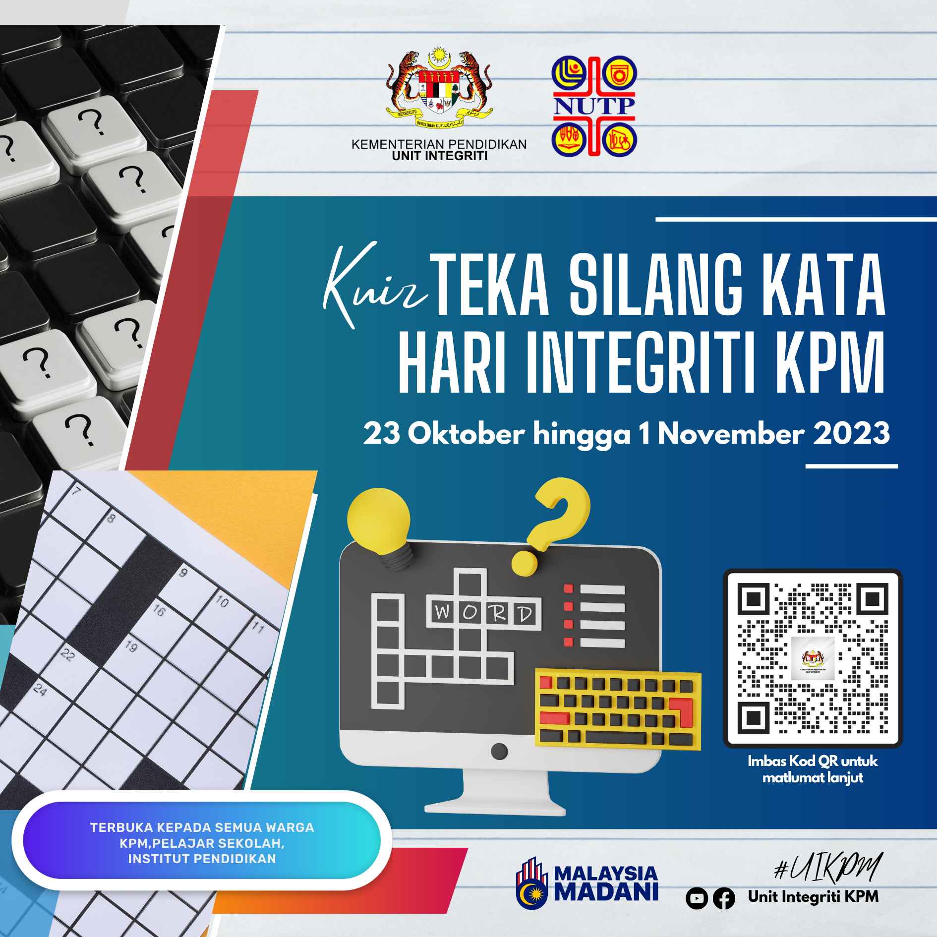 Kuiz Teka Silang Kata